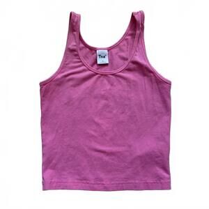 Aritzia TNA Tank Top Athleisure Casual Yoga Pink Women Size XS